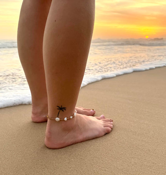 Sunset Chaser - Gold Anklet