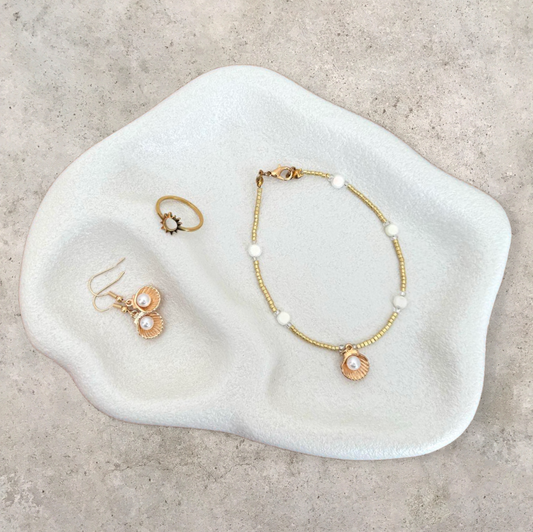 Sea Shell Wonder - Gold 3 Piece Set